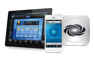 crestron home security system